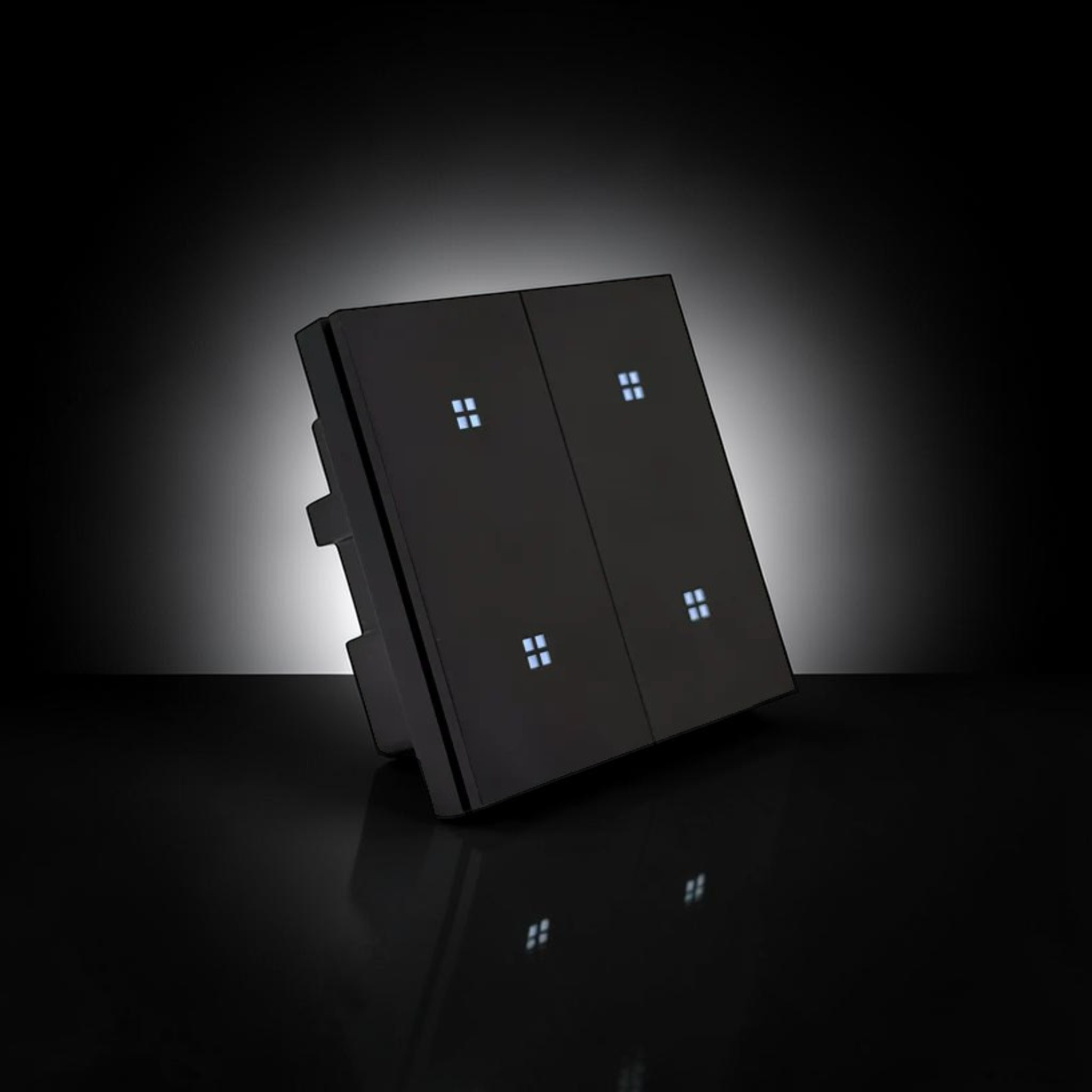 ISH014 Aluminum switch with 4 buttons