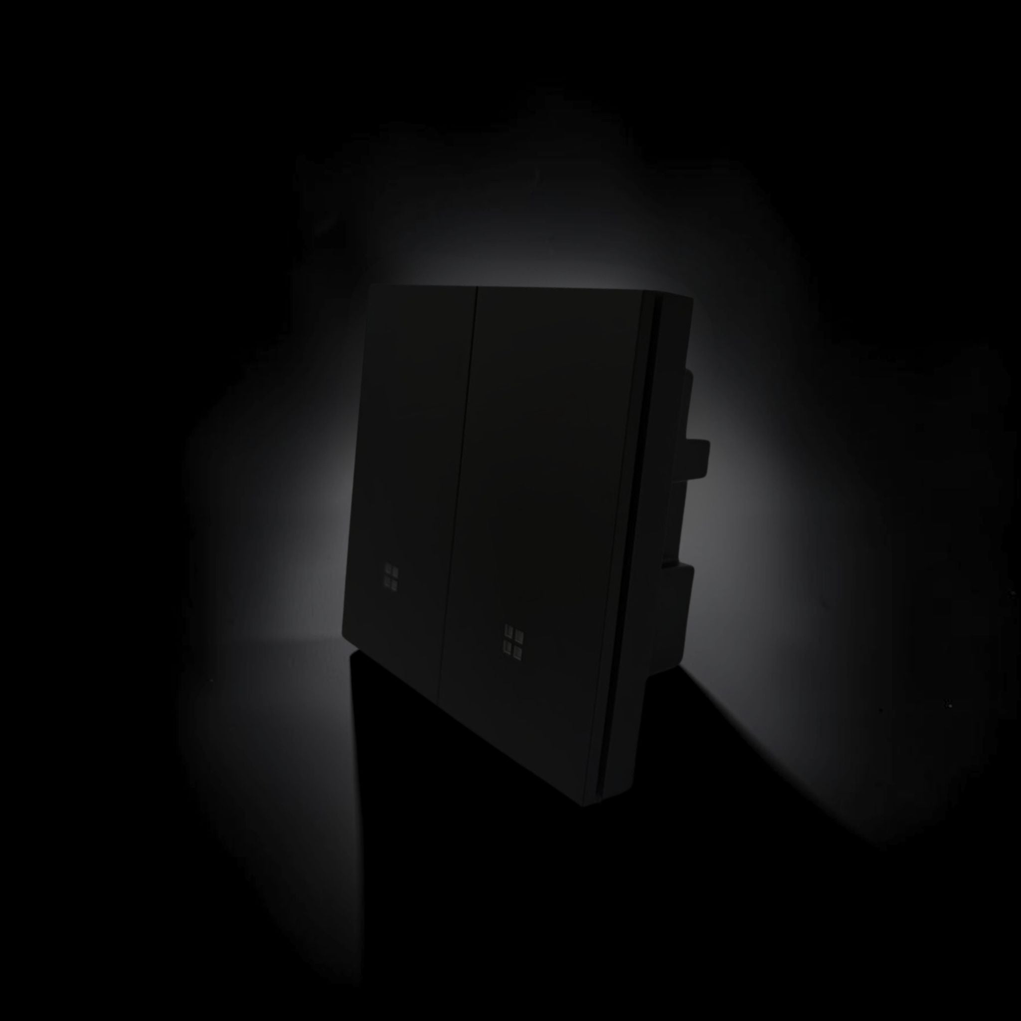 ISH011 Włącznik aluminiowy z 2 przyciskami