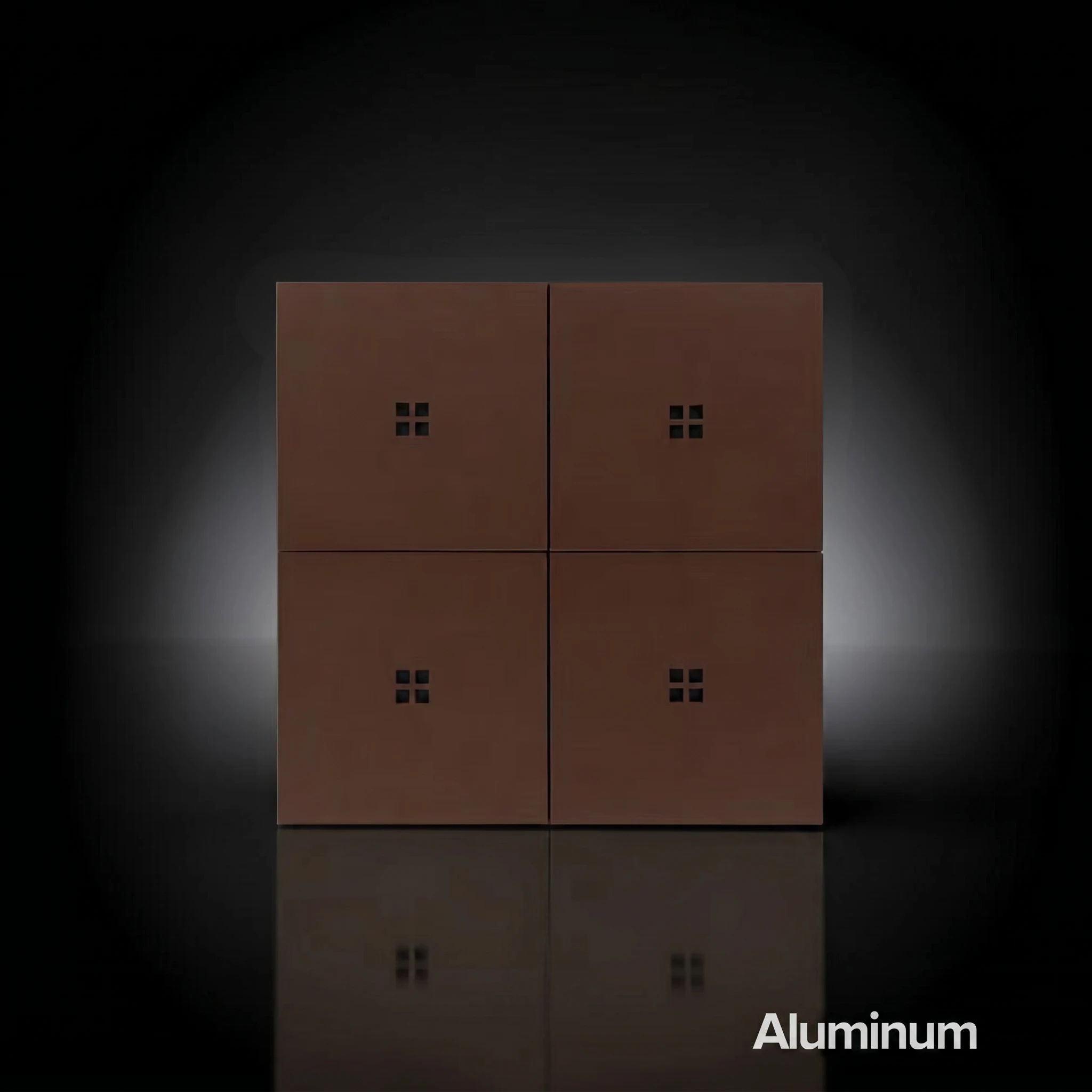 ISH013 Aliuminis jungiklis su 4 mygtukais