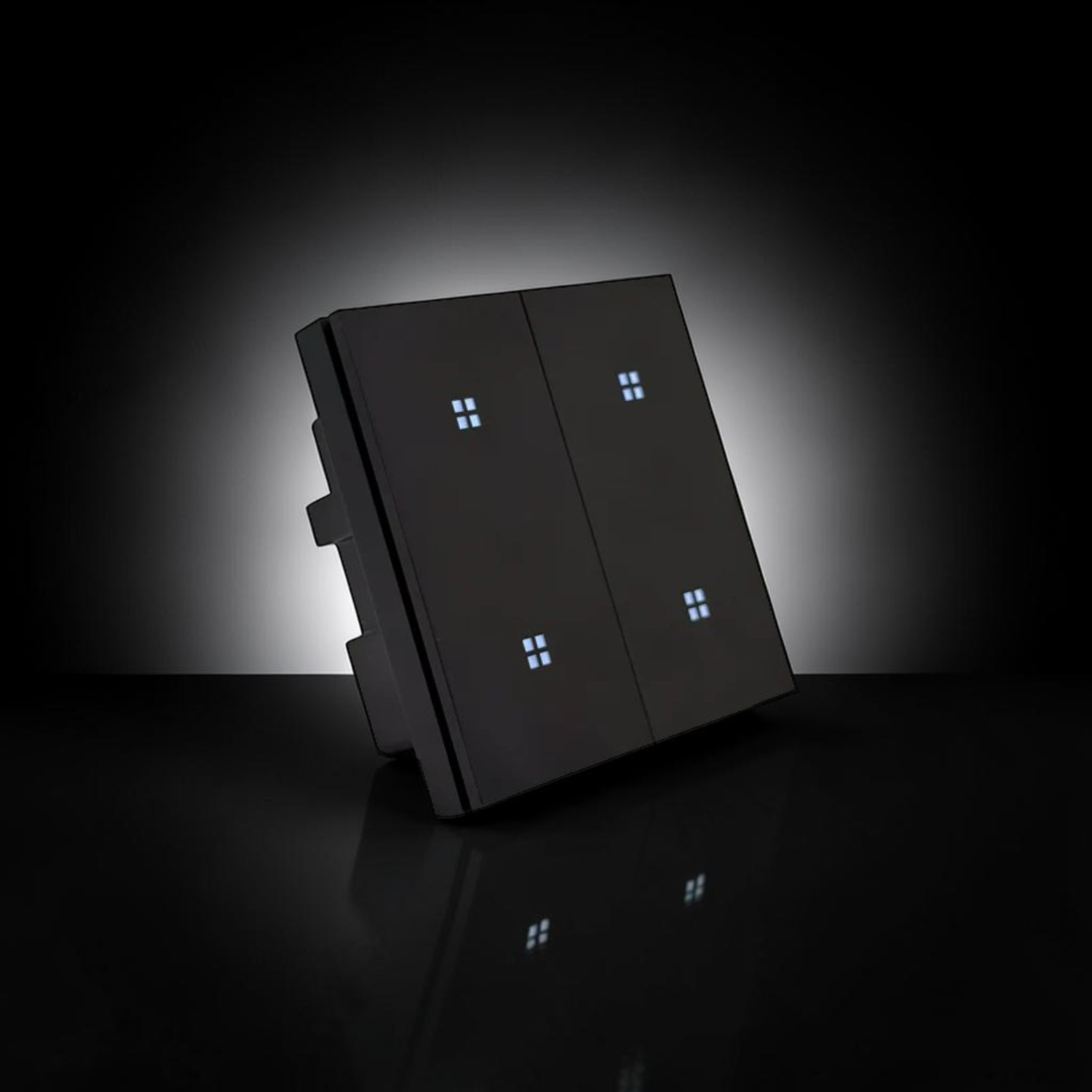 ISH014 Aluminum switch with 4 buttons
