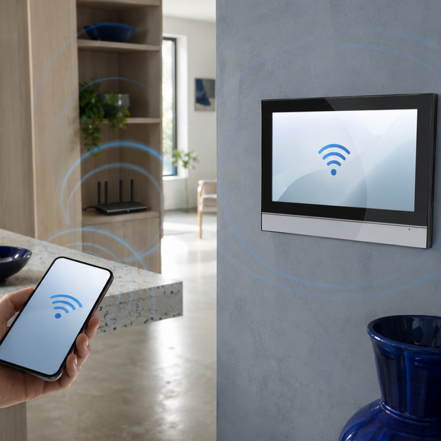 Stabilus „Wi-Fi“ ryšys (2.4 GHz)