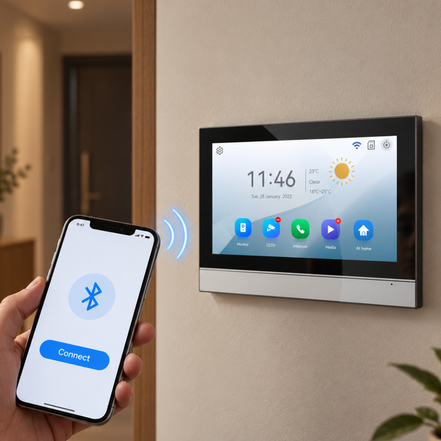 Szybkie parowanie Bluetooth: Wbudowany Bluetooth pozwala połączyć urządzenie z domową siecią i aplikacją jednym dotknięciem.