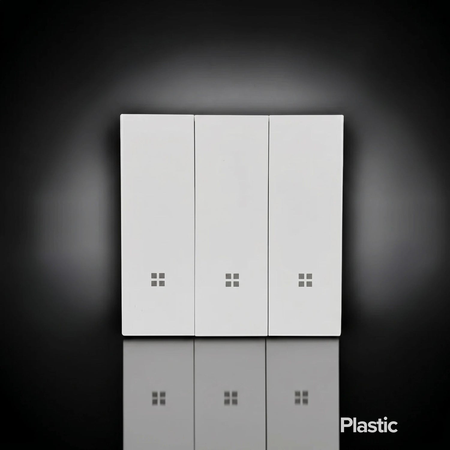 ISH003 Plastikinis jungiklis su 3 mygtukais