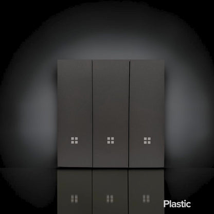 ISH003 Plastikinis jungiklis su 3 mygtukais