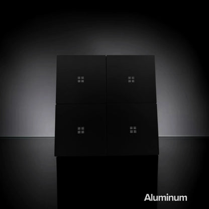 ISH013 Aliuminis jungiklis su 4 mygtukais