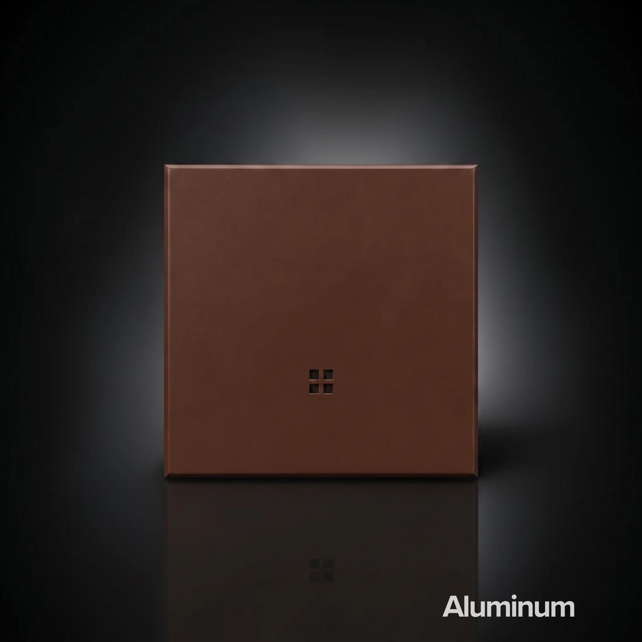 ISH010 Aliuminis jungiklis su 1 mygtuku