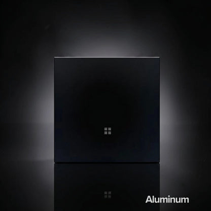 ISH010 Aliuminis jungiklis su 1 mygtuku