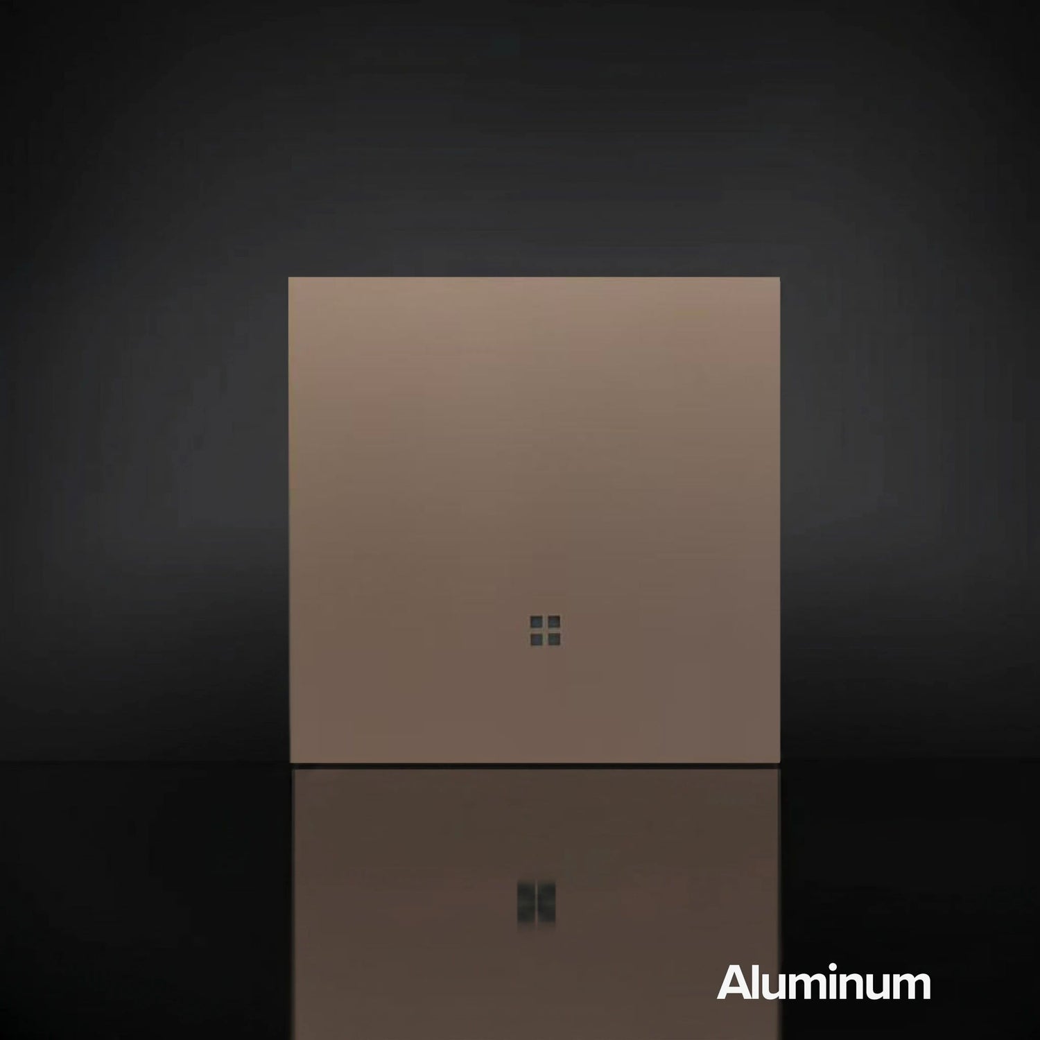 ISH010 Aliuminis jungiklis su 1 mygtuku