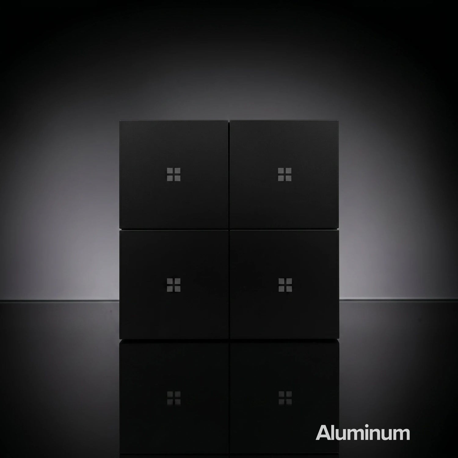 ISH013 Aliuminis jungiklis su 4 mygtukais