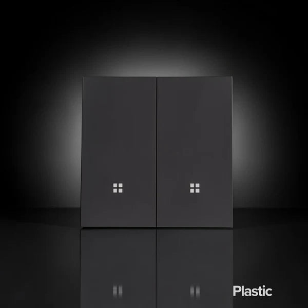 Plastikinis jungiklis su 2 mygtukais ISH002 — Išmanus apšvietimas — rinkinys