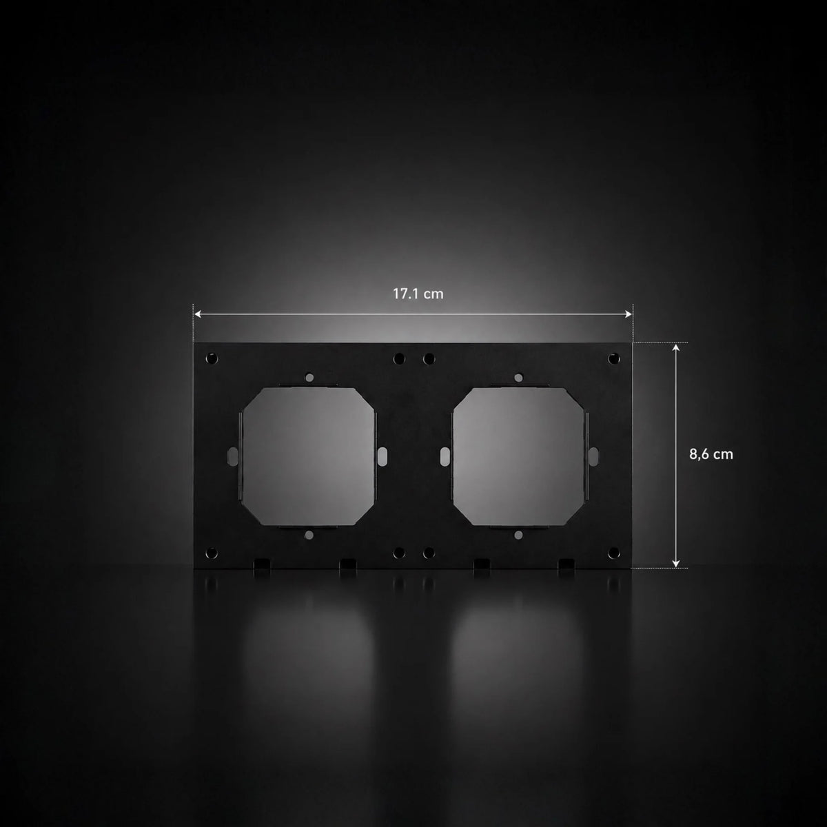 ISH075 dvivietis aliuminio rėmelis – 4