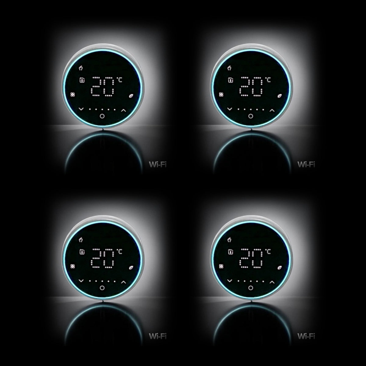 Šildymas 4 zonoms — rinkinys — visos rinkinio prekės