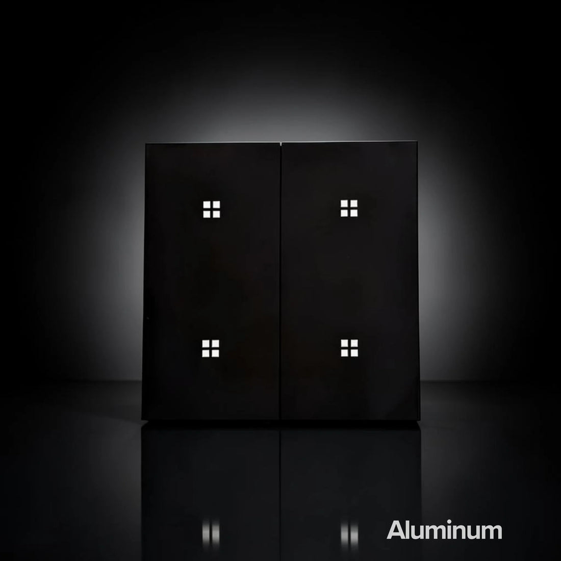 ISH014 Aliuminis jungiklis su 4 mygtukais