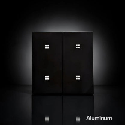 ISH014 Aliuminis jungiklis su 4 mygtukais