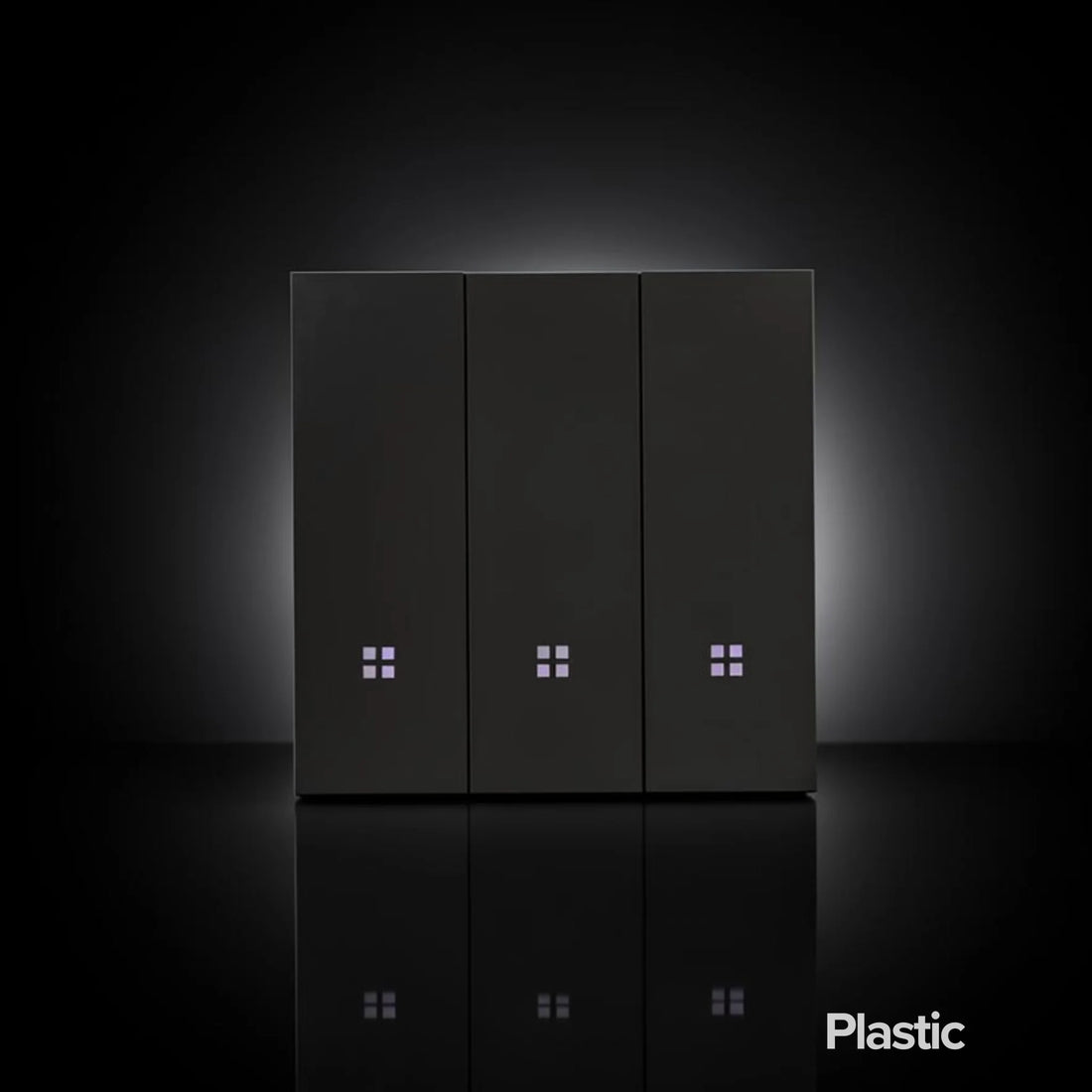 ISH003 Plastikinis jungiklis su 3 mygtukais